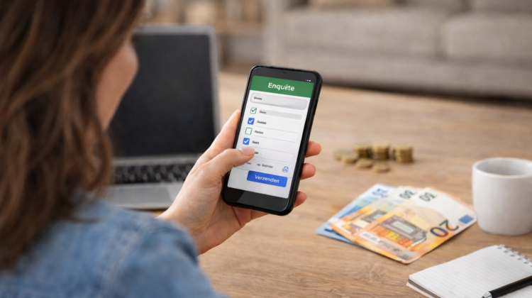 Enquêtes invullen voor geld