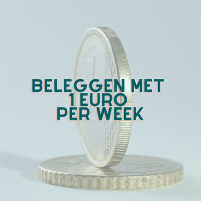 beleggen met 1 euro per week