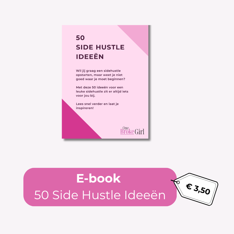 side hustle ideeën