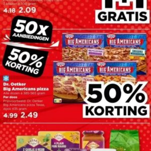 Big Americans 50% korting