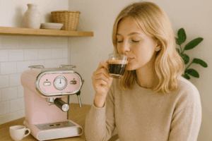 schattige espresso apparaat lidl