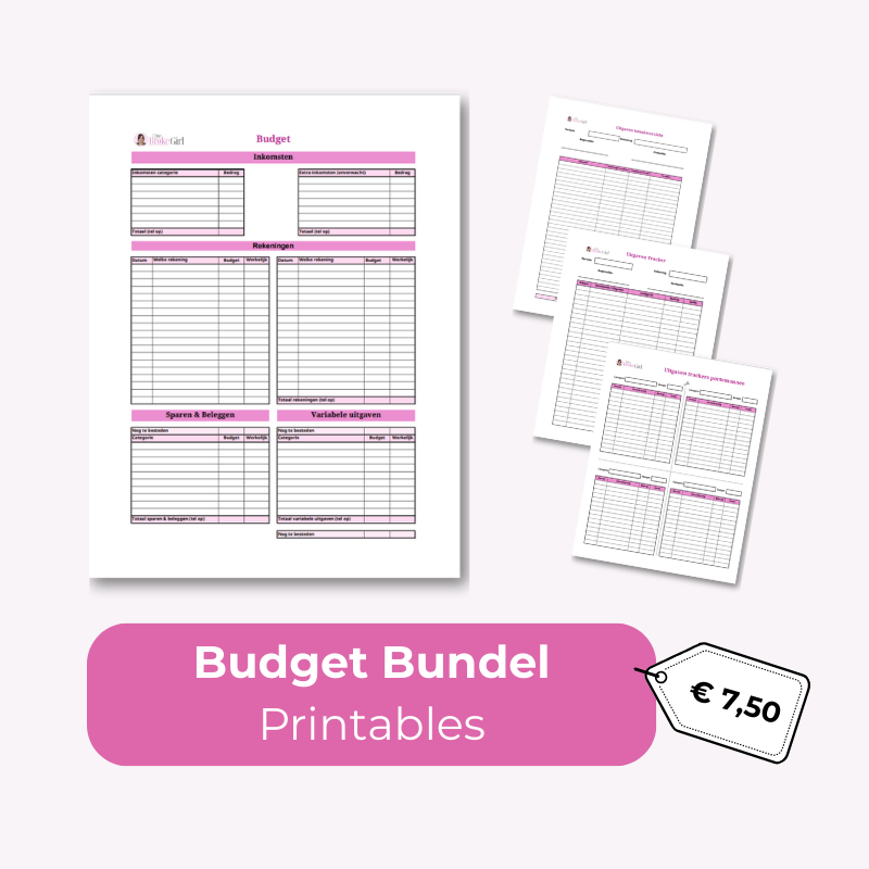 Budget Bundel - Printables