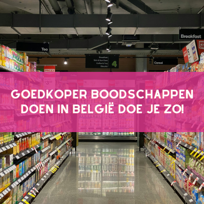 goedkoper boodschappen belgie