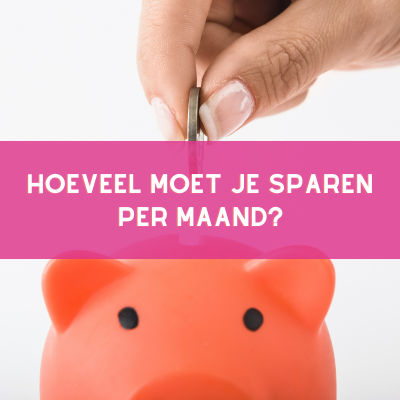 sparen per maand